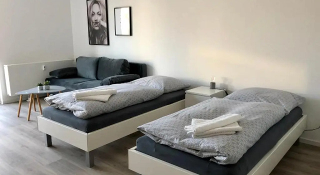 Студия Deluxe Apartments Messe Flughafen