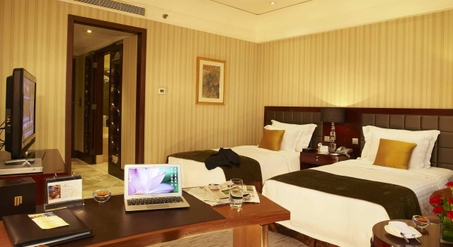 Двухместный номер Executive с красивым видом из окна Wuhan Jin Jiang International Hotel