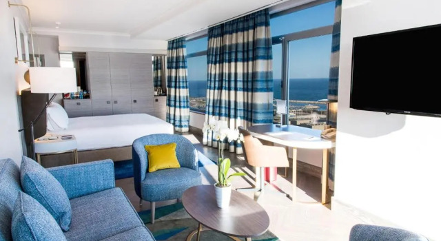 Люкс c 1 комнатой Hilton Diagonal Mar Barcelona