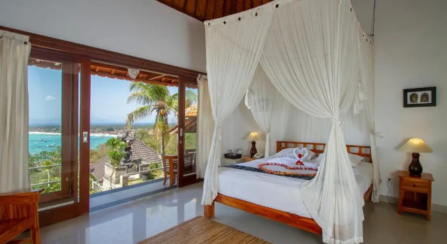 Люкс с видом на горы Lembongan Cliff Villas