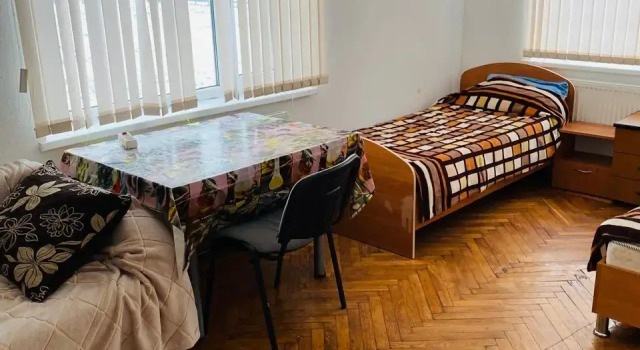Кровать в общем номере Балтийский лес