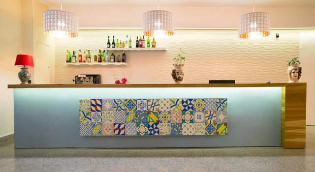 Hotel Solemar, Book Hotel Hoteller i Sant'Alessio Siculo med morgenmad, Morgenmad