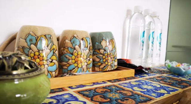 Komfort Dreier Zimmer Emerald Adventures Guesthouse
