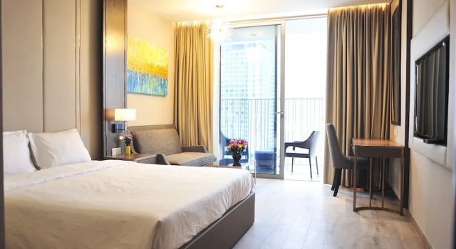 THC apartment Nha Trang, Rezervovat Apartmán Hotely v Khanh Hoa s bazénem, Bazén