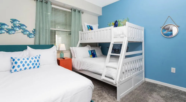 Семейные апартаменты с 2 комнатами Family Friendly 2 Bd Close to Disney @ Storey Lake 105 3161