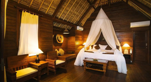Lembongan Mantra Huts, Забронировать Отель Отели провинции Бали с бассейном, Бассейн