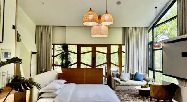 Люкс Deluxe Anlan Daxi Hot Spring Resort Hotel