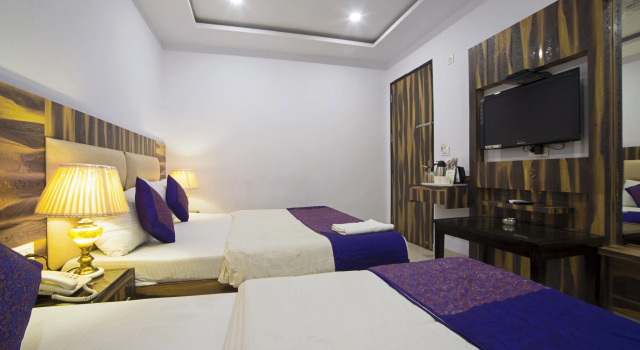 Трёхместный номер Standard с красивым видом из окна Hotel Srivinayak