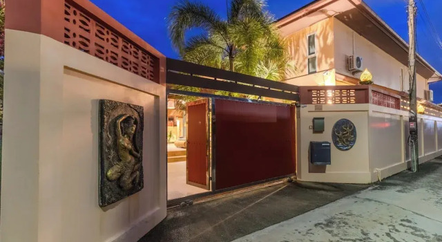 3BR Villa Pool Garden Near Beach V225