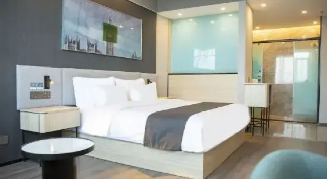 Люкс Deluxe Shankee Coffee Style Hotel (Lanzhou Zhongchuan Airport Caihongcheng)