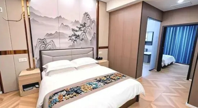 Люкс Luxury Qifeng Guli Light Luxury Homestay (Kaifeng Qingming Shanghe Garden Gulou Square Branch)