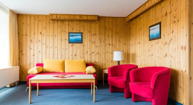 Апартаменты с балконом и с красивым видом из окна Familien Apartmenthotel Panoramic
