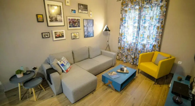 Апартаменты D16 Athens Apartment - 5' mins to Petralona Metro