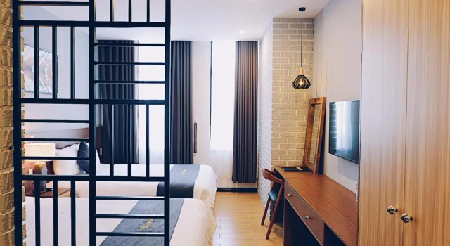 Четырёхместный номер Deluxe The G Hotel Hue