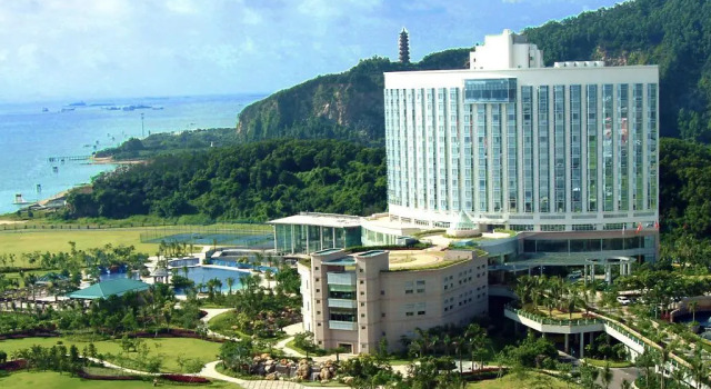 Двухместный номер Deluxe с видом на море Guangzhou Nansha Grand Hotel