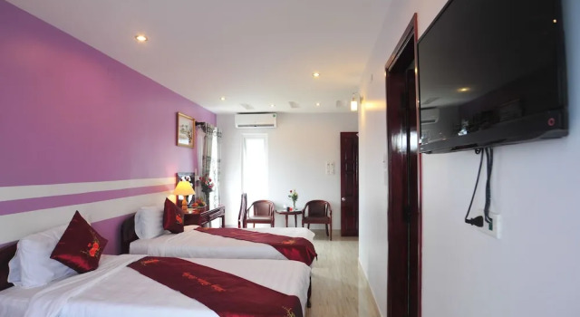 Трёхместный номер Deluxe с балконом rubyhotel