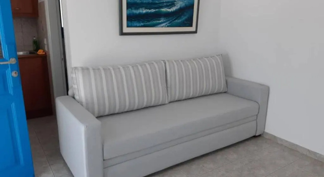 Апартаменты Цокольный этаж с видом на море Moustakas Beach Apartments