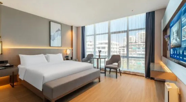 Люкс Deluxe с красивым видом из окна Lavande Hotels·Chaozhou Square