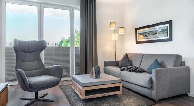 Апартаменты Aparthotel Ostseeallee Aparthotel Ostseeallee 1-01
