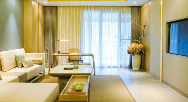 Люкс с балконом Narada Resort & Sanqianli Yangshuo 阳朔三千漓君澜度假酒店