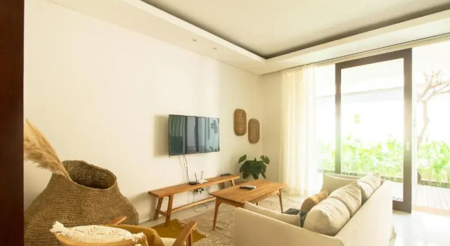 Люкс с 2 комнатами Коттедж Pelangi 148 Beach Suites