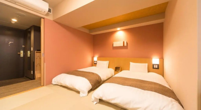 Двухместный номер Japanese Dormy Inn Premium Tokyo Kodenmacho
