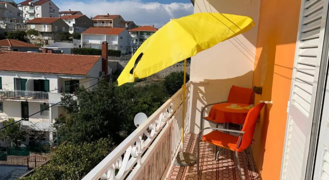 Апартаменты Apartment ELENA 40 m2 with beautiful wide sea views 3 stars