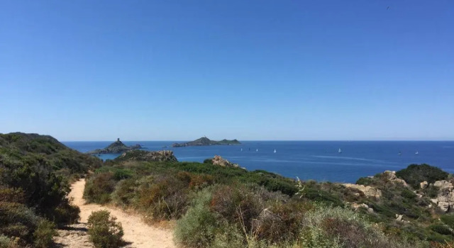 Апартаменты c 1 комнатой Ajaccio magnifique T2 37m2 centre ville vue mer au bord de la plage Neuf 4 couchages balcon parking privé fermé Clim wifi