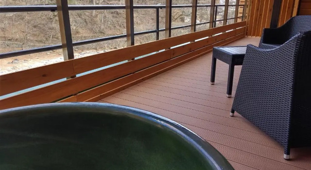 Двухместный номер Deluxe с видом на реку Ryokan Kamiaizuya