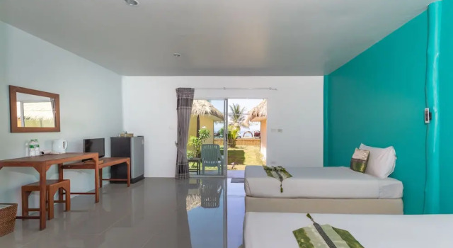Номер Deluxe с балконом и с видом на сад Koh Yao Heaven Beach Resort