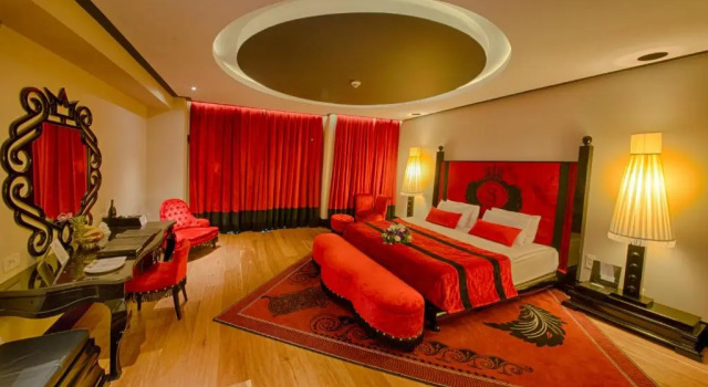 Двухместный номер Deluxe с частичным видом на море Отель Selectum Luxury Resort Belek