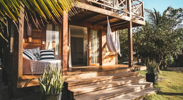 Семейный номер Standard с балконом Kitejuba Bungalows