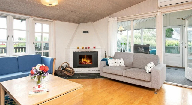 Luxurious Holiday Home in Vinderup With Sauna, Забронировать Отель  
