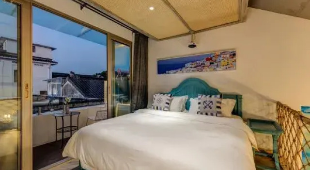 Семейный люкс Дуплекс Dongdi Preety House Suzhou Tongli