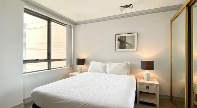 Номер Superior с 3 комнатами с балконом и с видом на гавань Milson Serviced Apartments