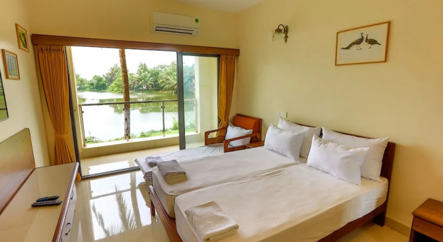 Номер Deluxe с балконом и с видом на озеро Resort Primo Bom Terra Verde