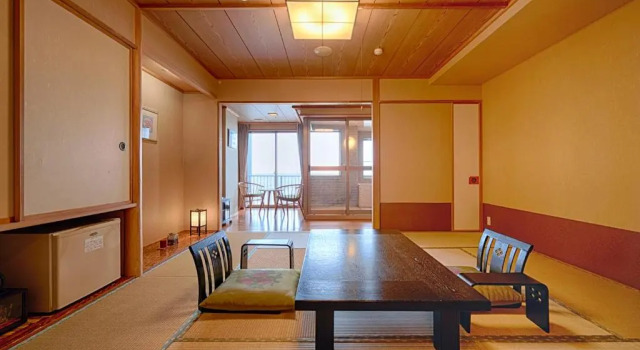 Номер Deluxe с видом на море Yunohama Hotel