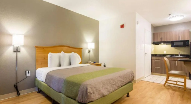 Двухместный номер Standard Studio 6 Extended Stay - Tucker, GA - Atlanta Northlake