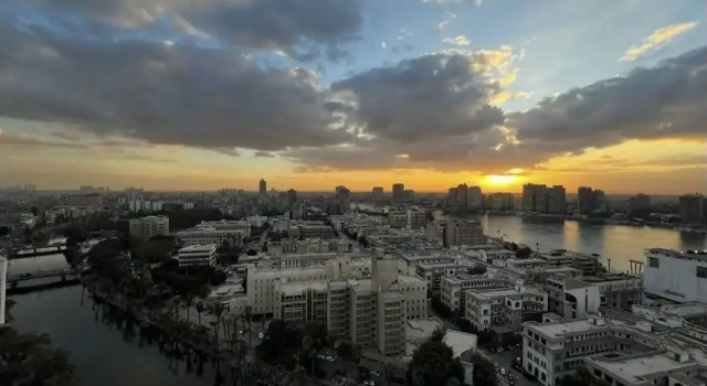 Garden city Nile view apartment