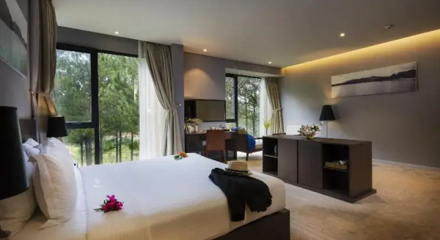Номер Deluxe Terracotta Hotel & Villa Tuyen Lam Lake Dalat