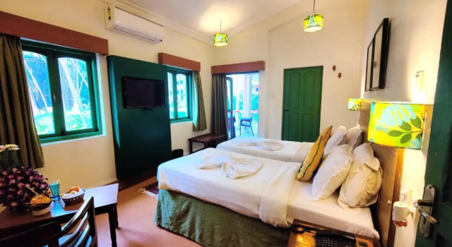 Коттедж с видом на сад Bambolim Beach Resort