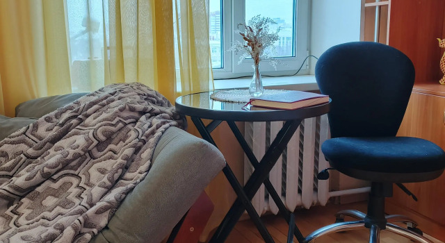Studio 2+2 "YENISEI" in 2 min. from the metro, Book Apartment Moscow Russia