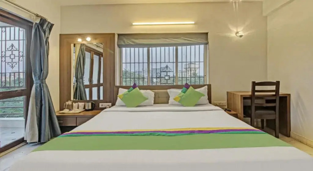 Двухместный номер Standard Treebo Sreemaa Newtown Near Biswa Bangla Gate
