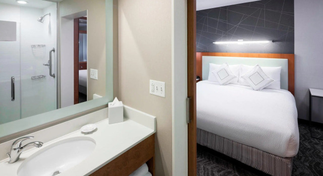 Двухместная студия SpringHill Suites by Marriott Salt Lake City Airport