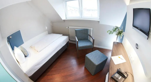 Одноместный номер Economy Stadthotel Freiburg Kolping Hotels & Resorts