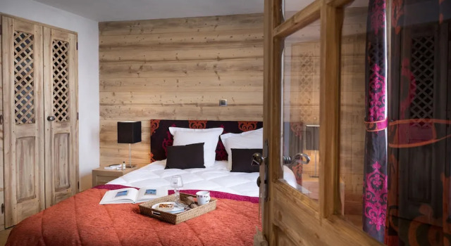 Апартаменты с 3 комнатами с балконом CGH Résidence Boutique Les Chalets de Léana