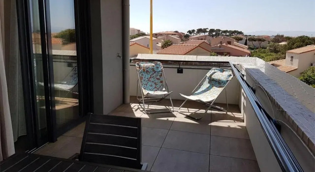 Superbe Appartement T3 - 4 Personnes - 100 m de la plage - Piscine- 4ODYS206C, Rezervovat Apartmán Hotely v Corbières s bazénem, Bazén