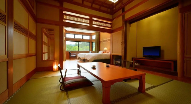 Семейный номер Standard Yamanokami Onsen Yuukaen