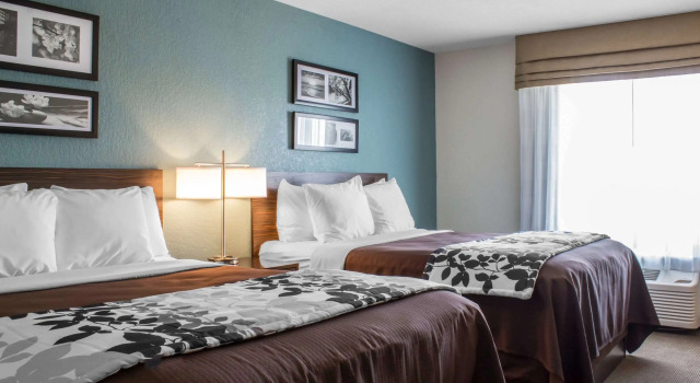 Четырёхместный номер Standard Sleep Inn & Suites Fort Dodge