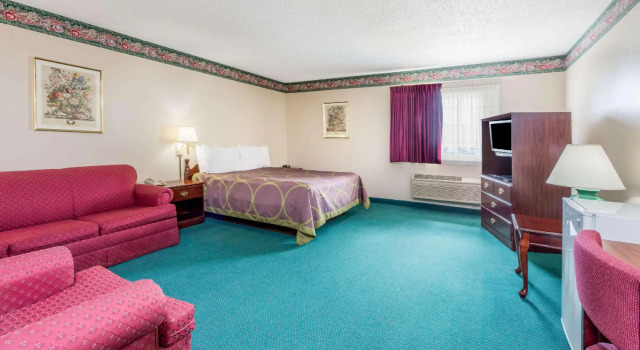 Двухместный номер Standard Super 8 by Wyndham Jerseyville